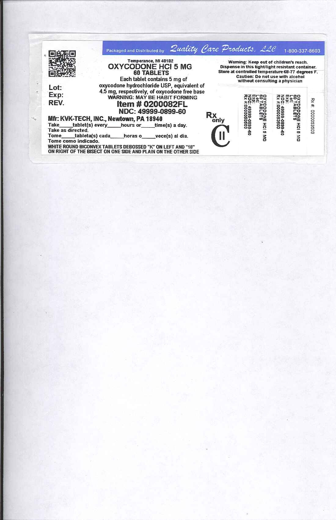 Oxycodone Hydchloride